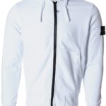 STONE ISLAND – Sweat shirt off white (35365)