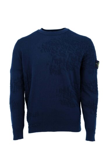 STONE ISLAND – Knitwear donkerblauw (37027)