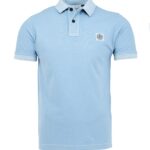STONE ISLAND – Polo shirt ice blue (37010)