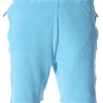 STONE ISLAND – Fleece shorts bleu (35380)