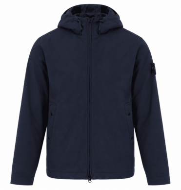 STONE ISLAND - Hooded jacket navy (43269)
