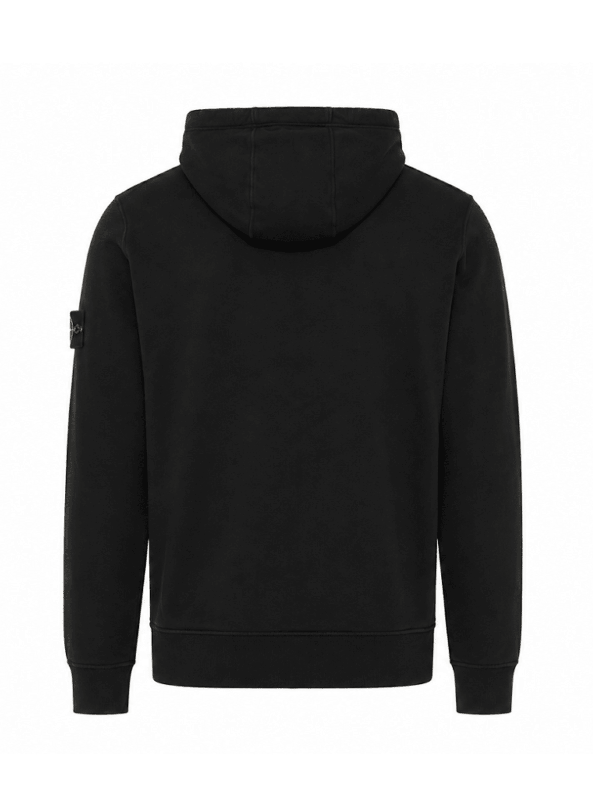 STONE ISLAND SWEAT À CAPUCHE NOIR (43367) STONE ISLAND SWEAT À CAPUCHE NOIR (43367)