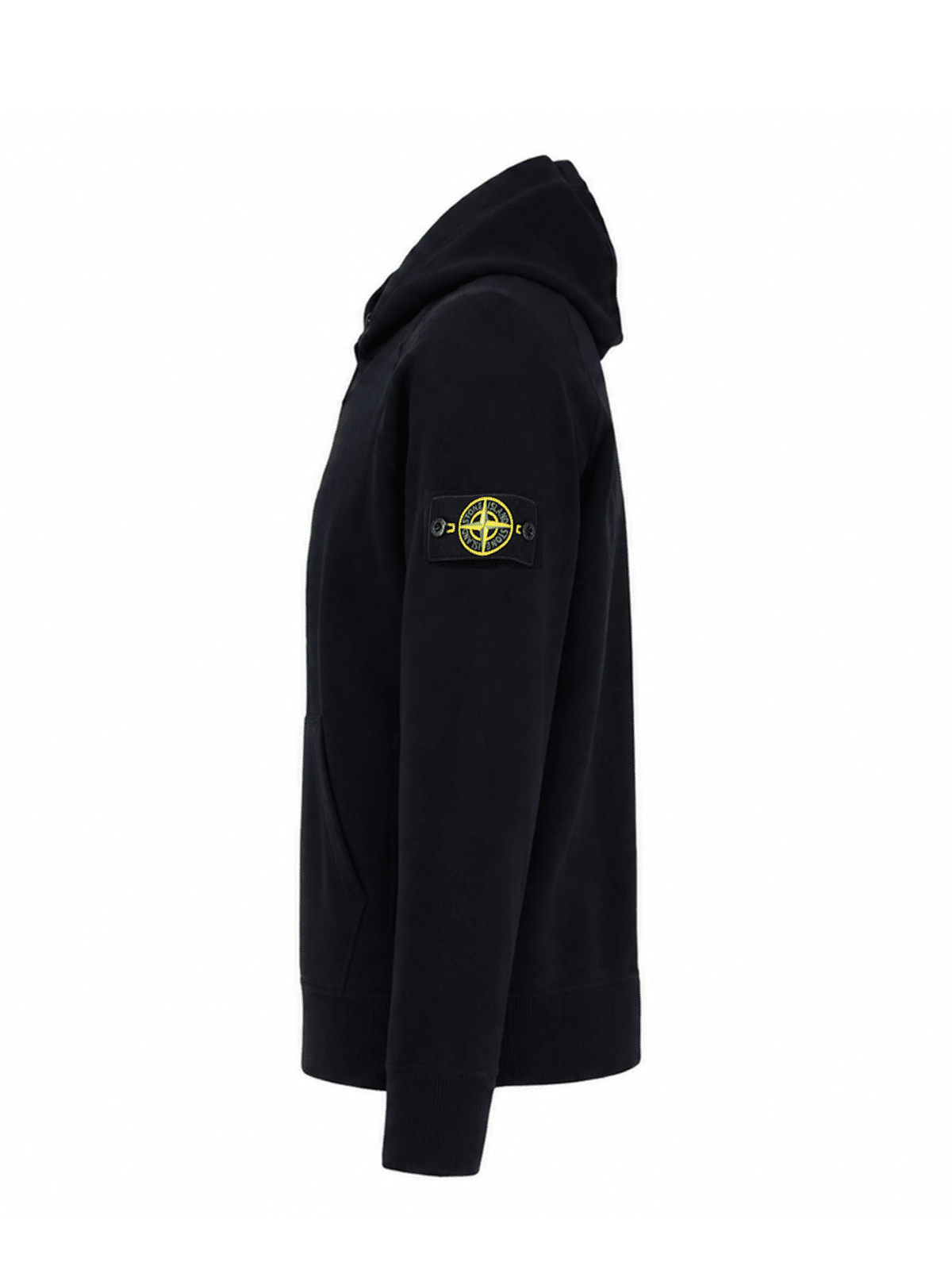 STONE ISLAND SWEAT À CAPUCHE NOIR (43367) STONE ISLAND SWEAT À CAPUCHE NOIR (43367)