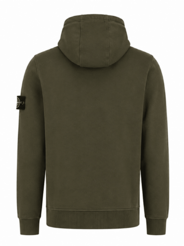 STONE ISLAND HOODIE SWEATER GREEN (43368) STONE ISLAND HOODIE SWEATER GREEN (43368)