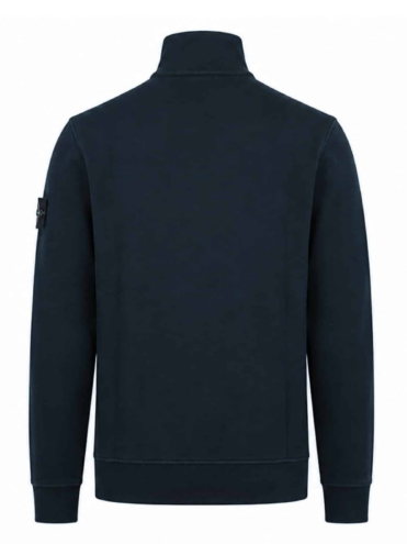 STONE ISLAND - HALF ZIP SWEATER NAVY (43371)