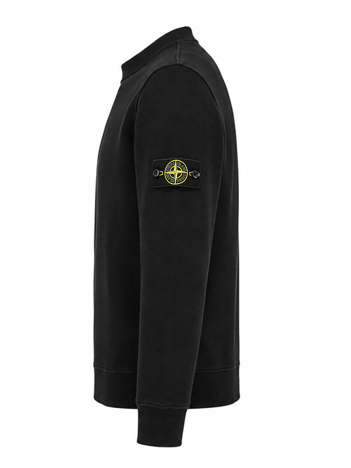 STONE ISLAND - CREWNECK SWEATSHIRT BLACK (43373) STONE ISLAND - CREWNECK SWEATSHIRT BLACK (43373)
