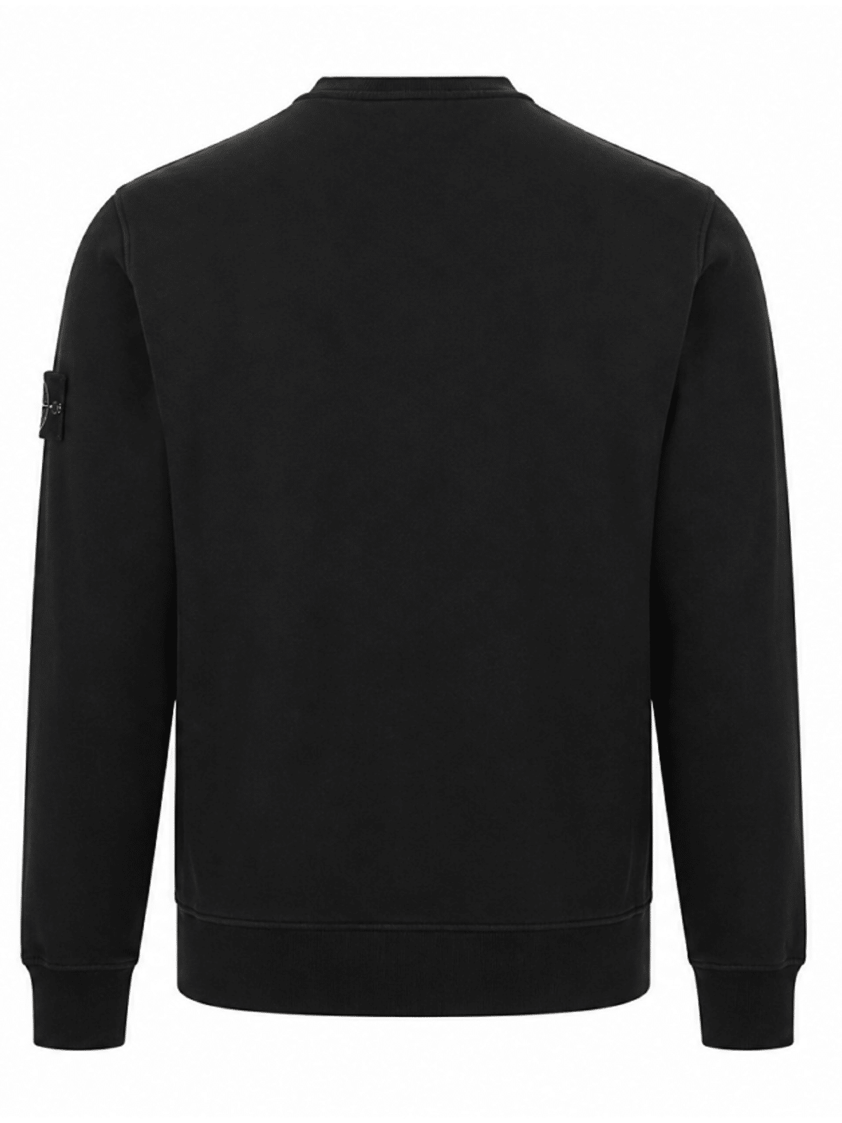 STONE ISLAND - CREWNECK SWEATSHIRT BLACK (43373) STONE ISLAND - CREWNECK SWEATSHIRT BLACK (43373)
