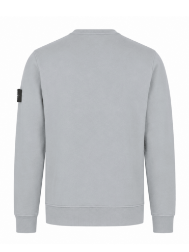 STONE ISLAND CREWNECK SWEATSHIRT MEDIUM GREY (43374) STONE ISLAND CREWNECK SWEATSHIRT MEDIUM GREY (43374)