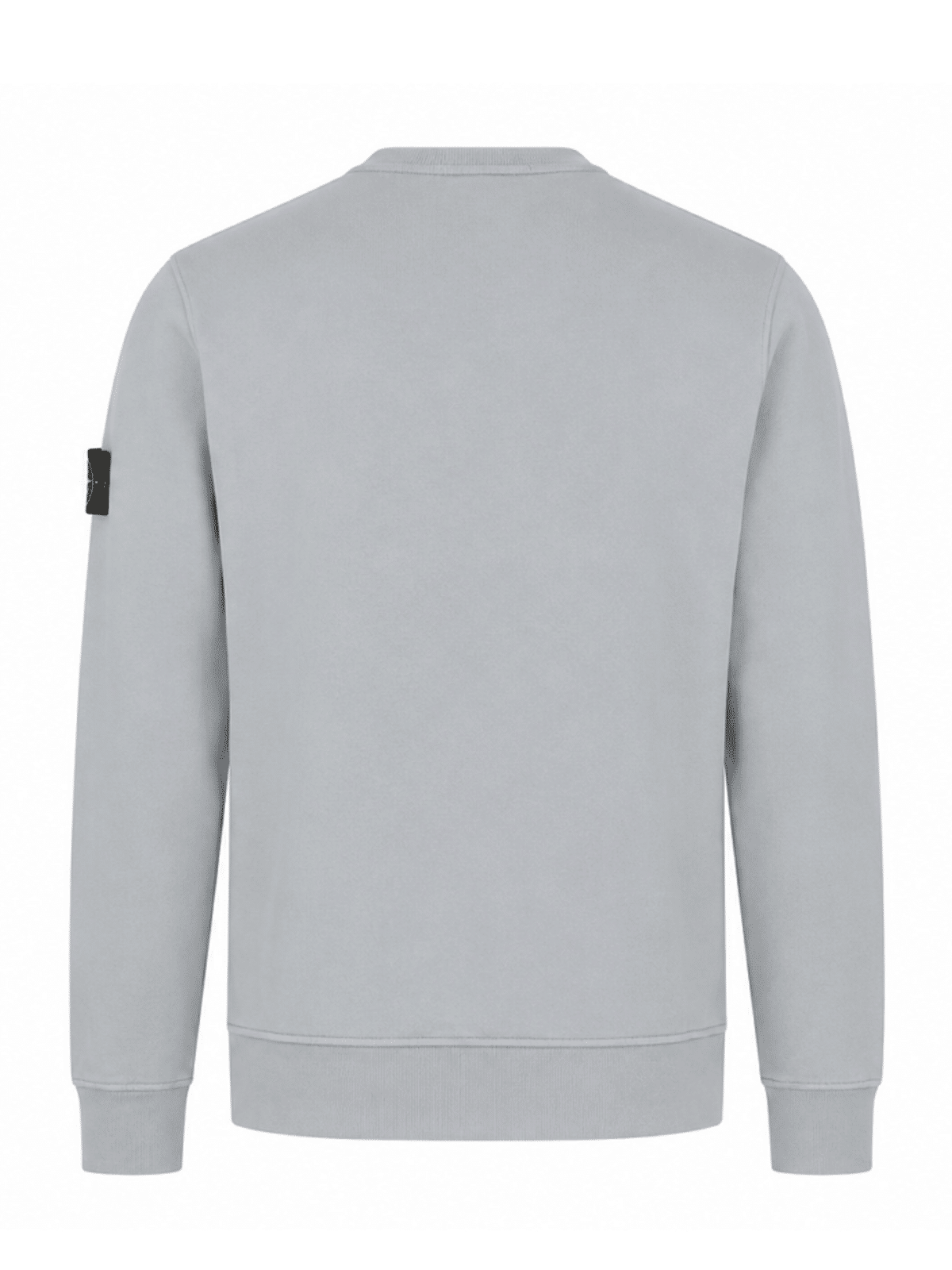 STONE ISLAND CREWNECK SWEATSHIRT MEDIUM GREY (43374) STONE ISLAND CREWNECK SWEATSHIRT MEDIUM GREY (43374)