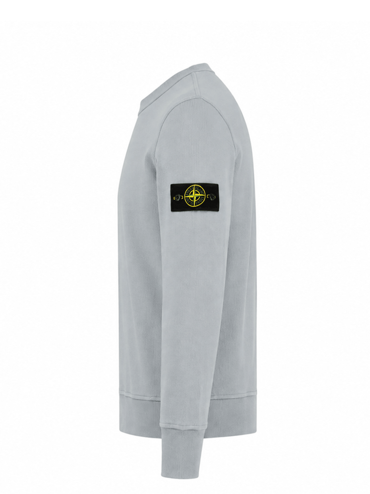 STONE ISLAND CREWNECK SWEATSHIRT MEDIUM GREY (43374) STONE ISLAND CREWNECK SWEATSHIRT MEDIUM GREY (43374)