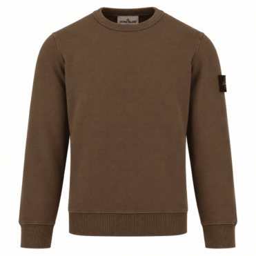 STONE ISLAND - Crewneck sweater bruin (43376)