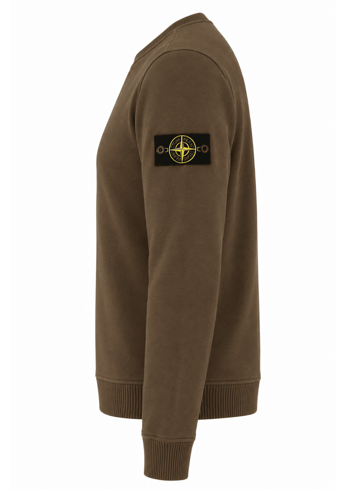 STONE ISLAND - Crewneck sweater bruin (43376) STONE ISLAND - Crewneck sweater bruin (43376)