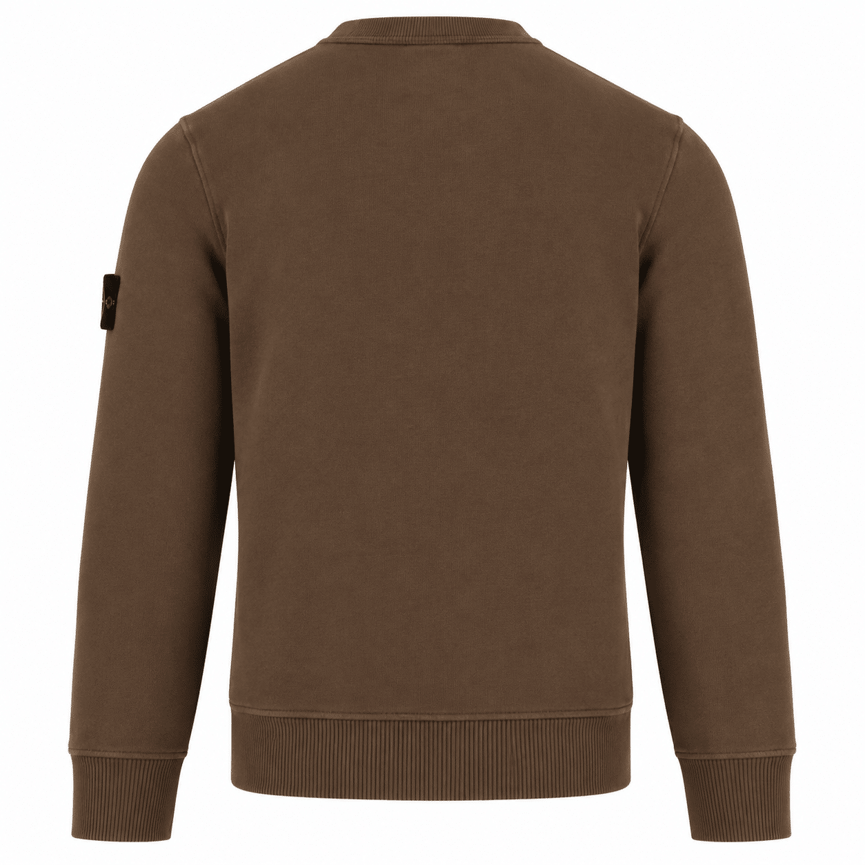 STONE ISLAND - Crewneck sweater bruin (43376) STONE ISLAND - Crewneck sweater bruin (43376)
