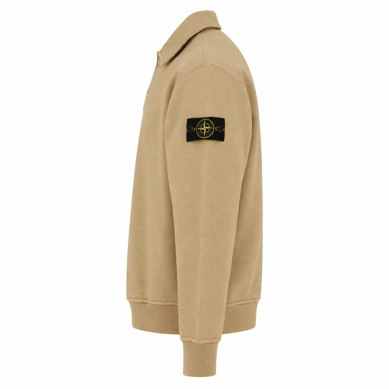 STONE ISLAND - Sweat-shirt ras du cou Oversized Fit beige (43380) STONE ISLAND - Sweat-shirt ras du cou Oversized Fit beige (43380)