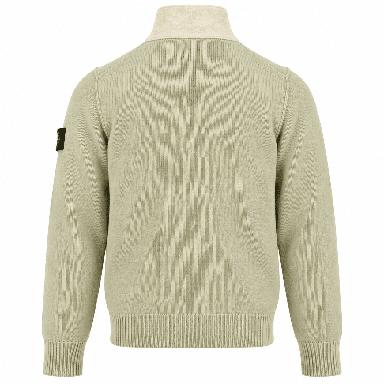 STONE ISLAND - Regular Fit Strickpullover mit Reißverschluss und Knopfleiste (43390) STONE ISLAND - Regular Fit Strickpullover mit Reißverschluss und Knopfleiste (43390)