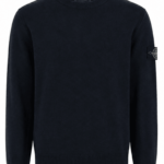 STONE ISLAND Rundhalspullover Dunkelblau (43400)