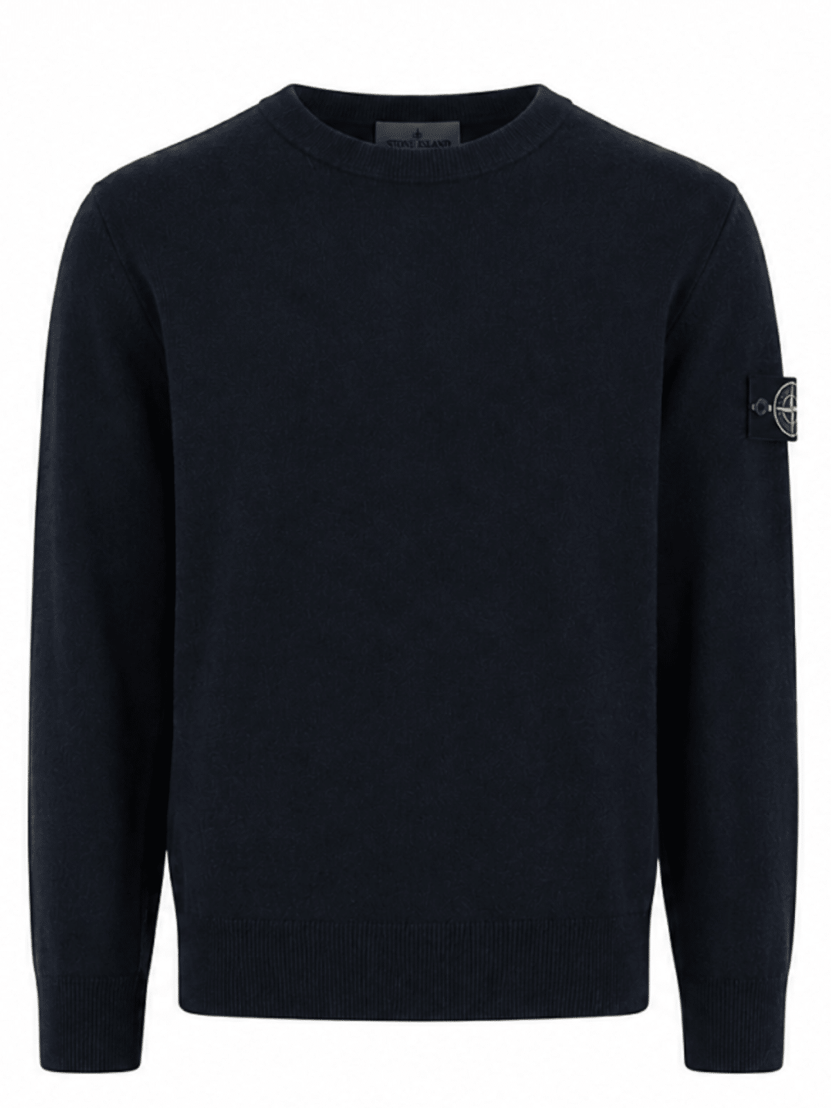 STONE ISLAND CREWNECK SWEATER DARK BLUE (43400) STONE ISLAND CREWNECK SWEATER DARK BLUE (43400)