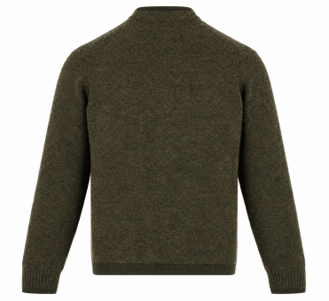 STONE ISLAND - Loose Fit crewneck trui bruin gemêleerd (43402) STONE ISLAND - Loose Fit crewneck trui bruin gemêleerd (43402)