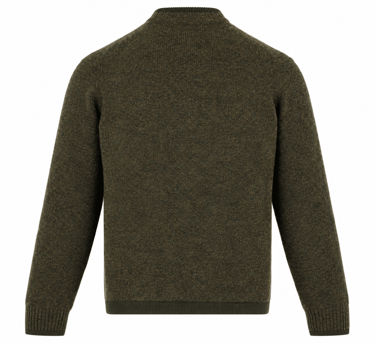 STONE ISLAND - Loose Fit crewneck trui bruin gemêleerd (43402) STONE ISLAND - Loose Fit crewneck trui bruin gemêleerd (43402)