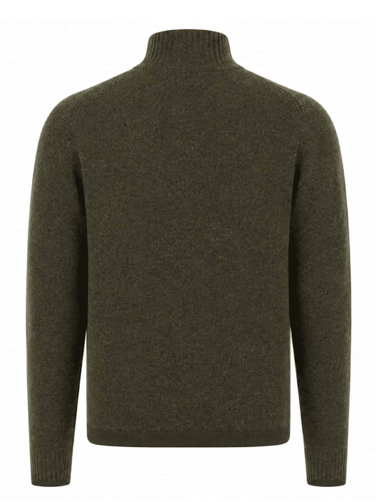 STONE ISLAND - STELLINA WOOL HALF ZIP SWEATER DONKERGROEN / BRUIN (43404) STONE ISLAND - STELLINA WOOL HALF ZIP SWEATER DONKERGROEN / BRUIN (43404)
