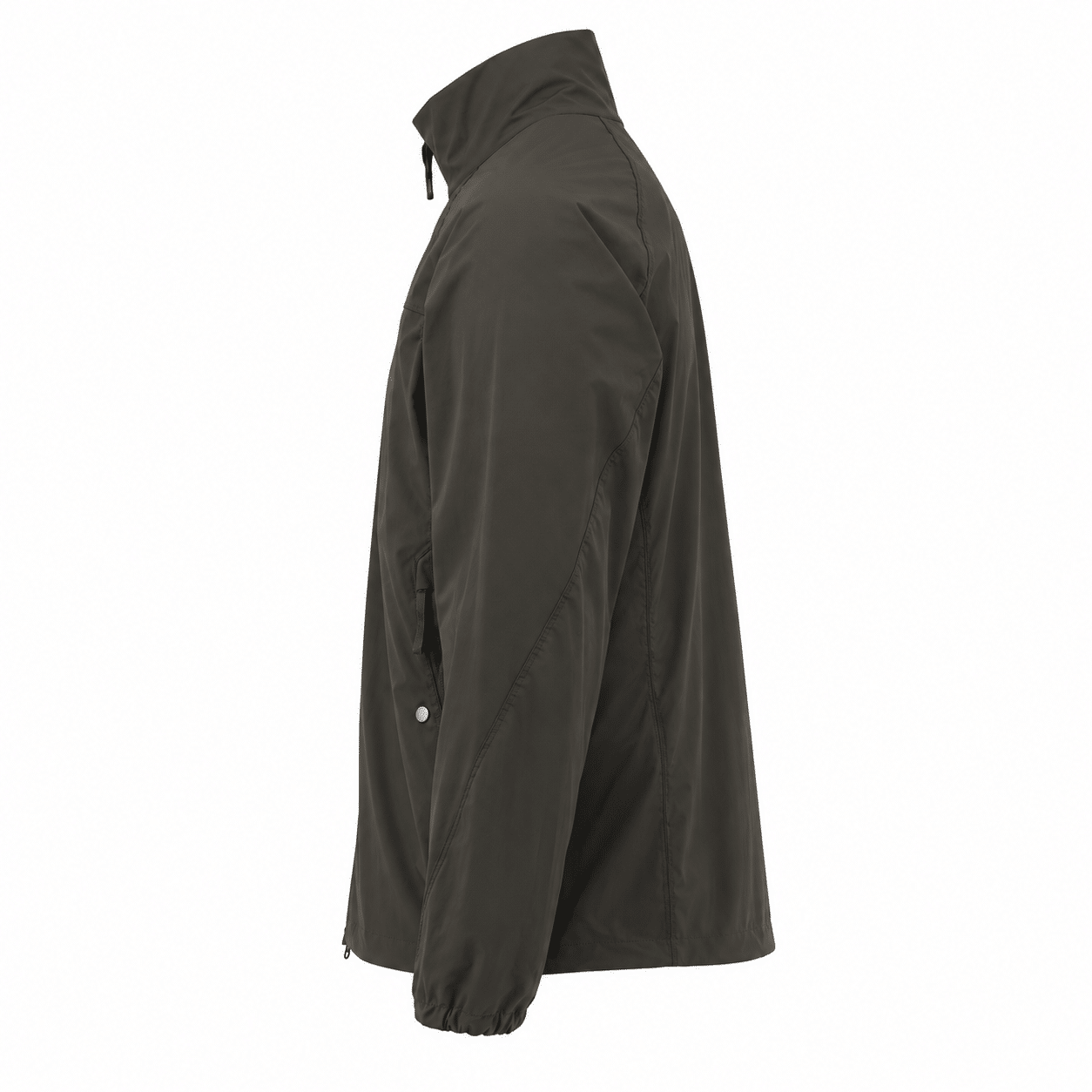 STONE ISLAND - Surchemise Loose Fit zippée gris anthracite (43407) STONE ISLAND - Surchemise Loose Fit zippée gris anthracite (43407)
