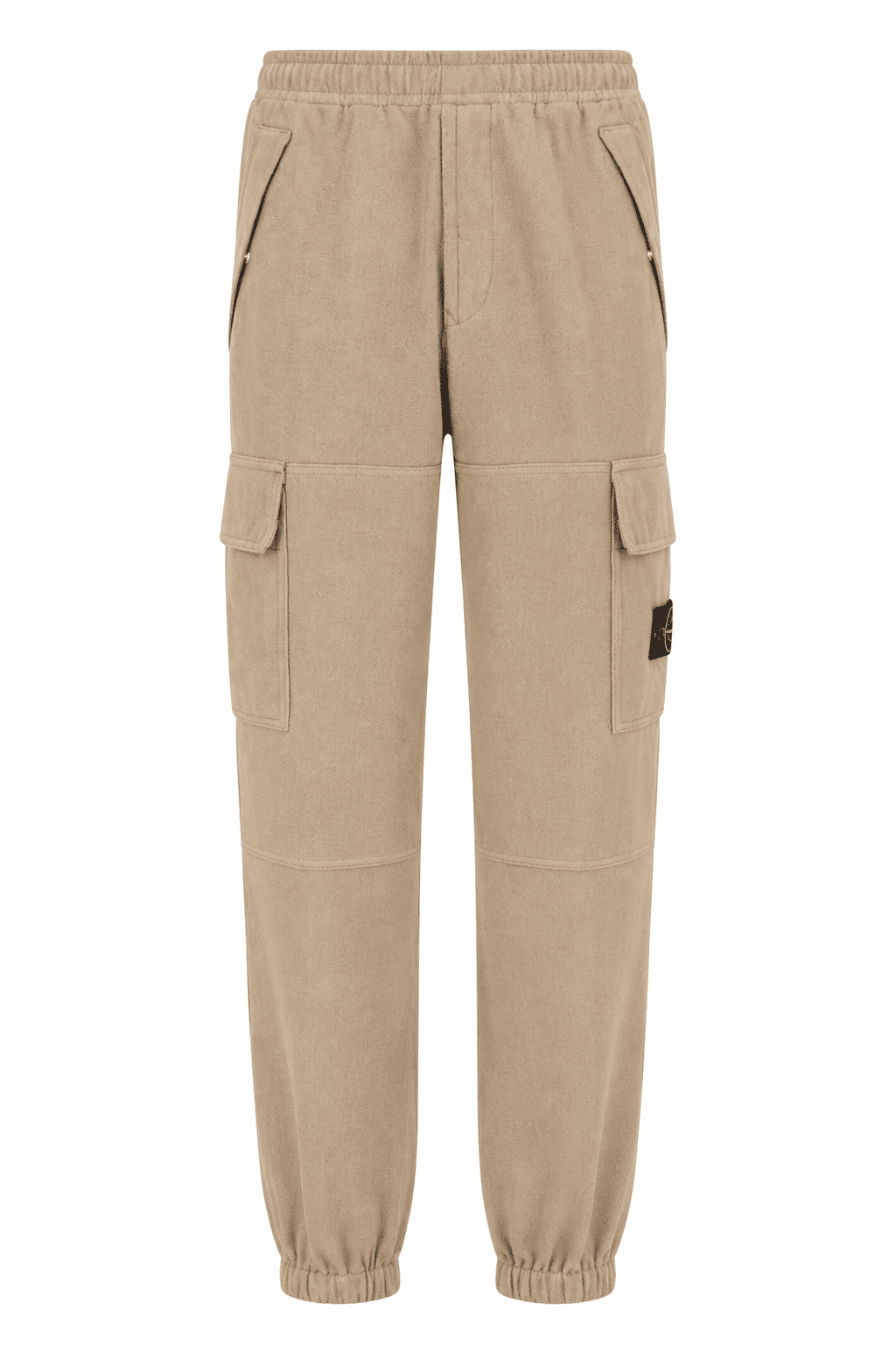 STONE ISLAND - Wool blend joggers beige (43409) STONE ISLAND - Wool blend joggers beige (43409)