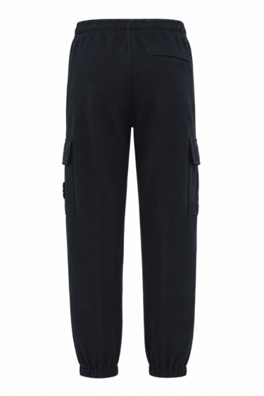 STONE ISLAND - Jogginghose aus Wollmischung Marineblau (43410) STONE ISLAND - Jogginghose aus Wollmischung Marineblau (43410)