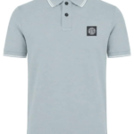 STONE ISLAND - POLOSHIRT LICHTBLAUW / GRIJS (43416)