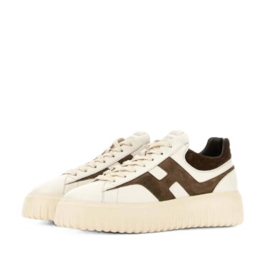 HOGAN - H-Stripes Sneaker Bruin/Beige (43443)