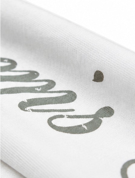 BRAM’S FRUIT - Distressed Script Logo Langarmshirt Off-White (43174) BRAM’S FRUIT - Distressed Script Logo Langarmshirt Off-White (43174)