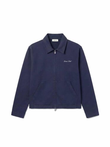 BRAM’S FRUIT - Script Logo Full Zip marineblauw (43170) BRAM’S FRUIT - Script Logo Full Zip marineblauw (43170)