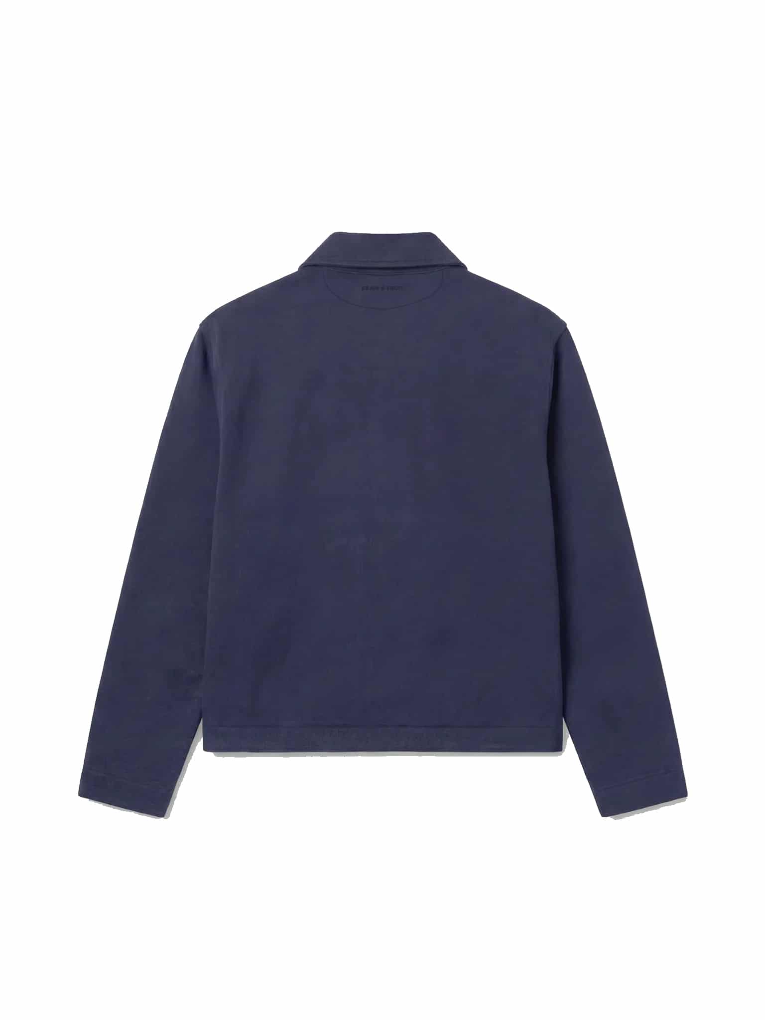 BRAM’S FRUIT - Script Logo Full Zip marineblauw (43170) BRAM’S FRUIT - Script Logo Full Zip marineblauw (43170)