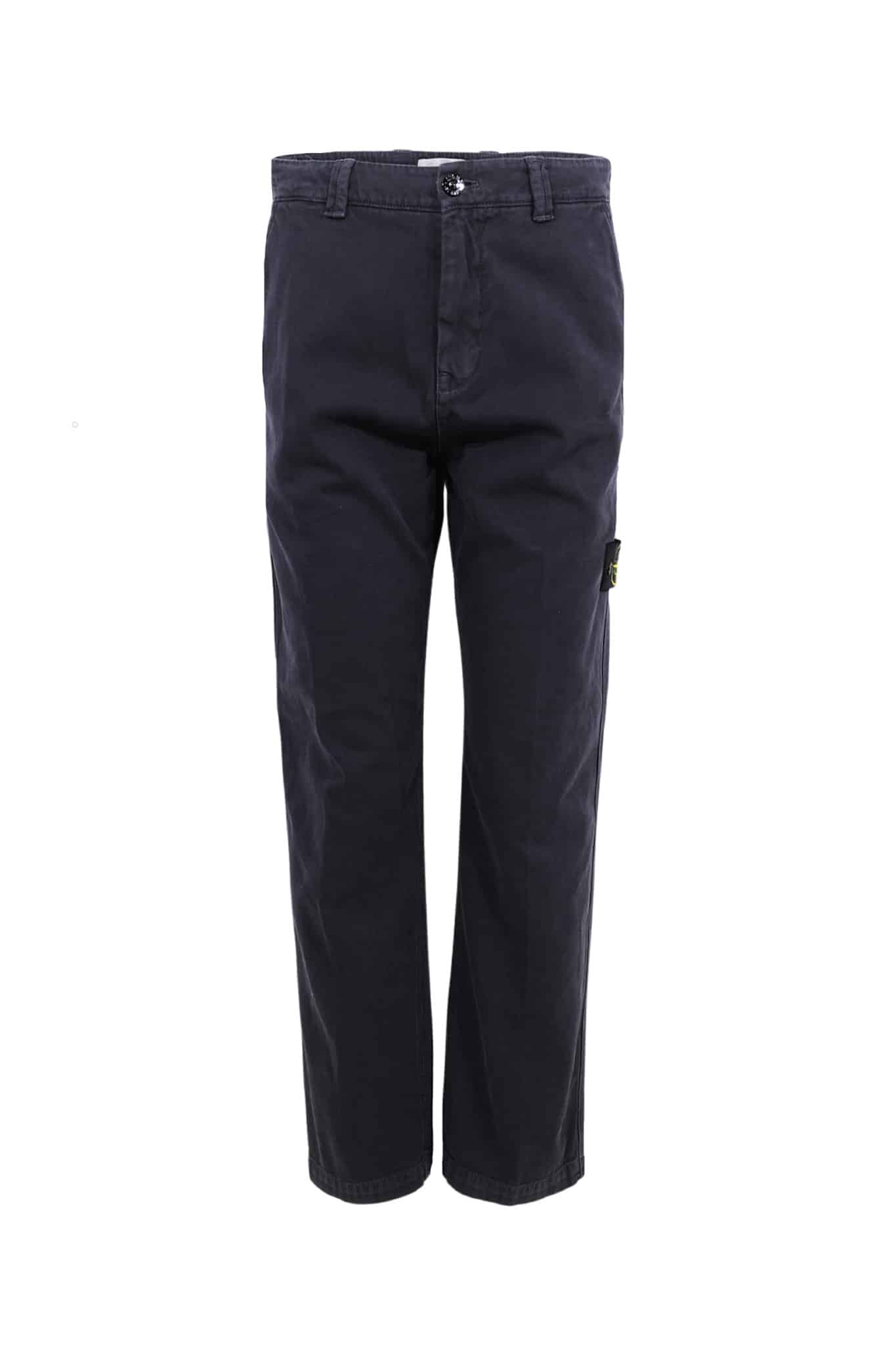 STONE ISLAND - PANTALON BLEU FONCÉ / PAARS (41519) STONE ISLAND - PANTALON BLEU FONCÉ / PAARS (41519)