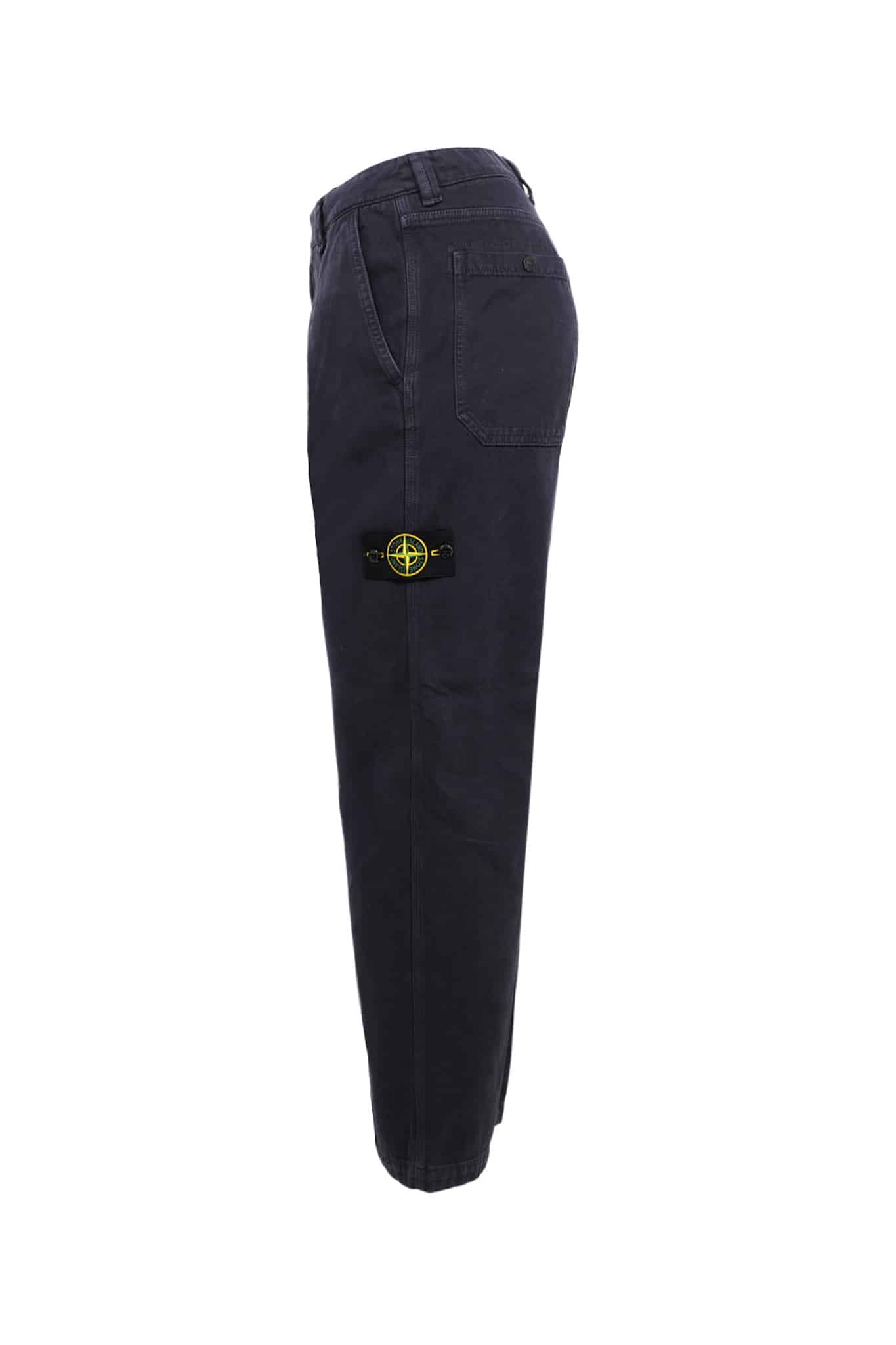 STONE ISLAND - PANTALON BLEU FONCÉ / PAARS (41519) STONE ISLAND - PANTALON BLEU FONCÉ / PAARS (41519)