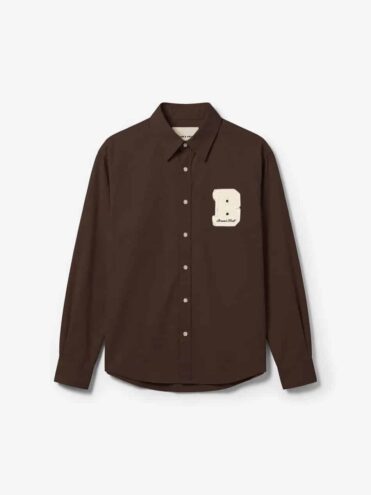 Brams Fruit - Varsity Shirt LS Bruin (43166)