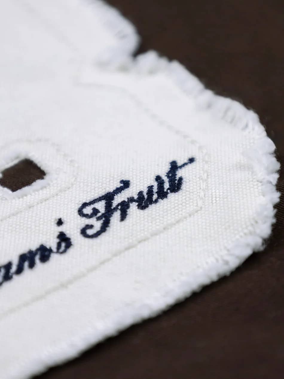 Brams Fruit - Varsity Shirt LS Bruin (43166) Brams Fruit - Varsity Shirt LS Bruin (43166)