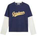 Brams Fruit - Double Layer Long Sleeve T-Shirt Dark Blue (43172)