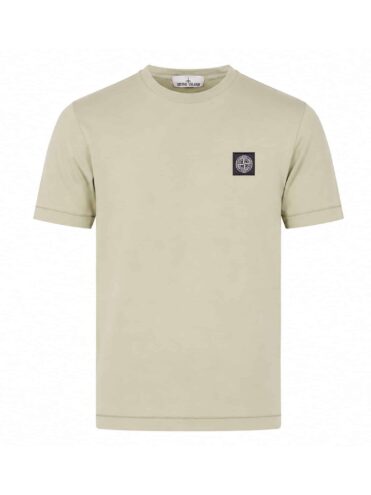 STONE ISLAND - JERSEY DE COTON SABLE (43422)