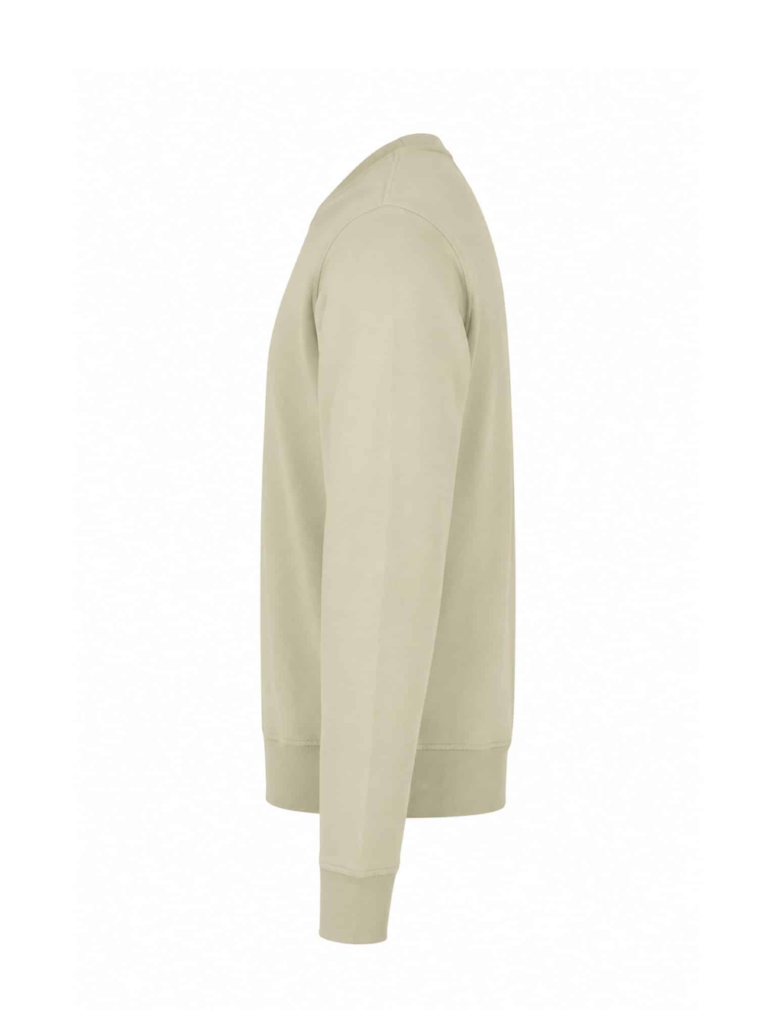 STONE ISLAND - CREWNECK SWEATSHIRT BLURRED COMPASS PRINT SAND (43378) STONE ISLAND - CREWNECK SWEATSHIRT BLURRED COMPASS PRINT SAND (43378)