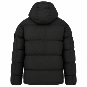 STONE ISLAND - DOUDOUNE À CAPUCHE CRINKLE REPS BLEU MARINE (43360) STONE ISLAND - DOUDOUNE À CAPUCHE CRINKLE REPS BLEU MARINE (43360)