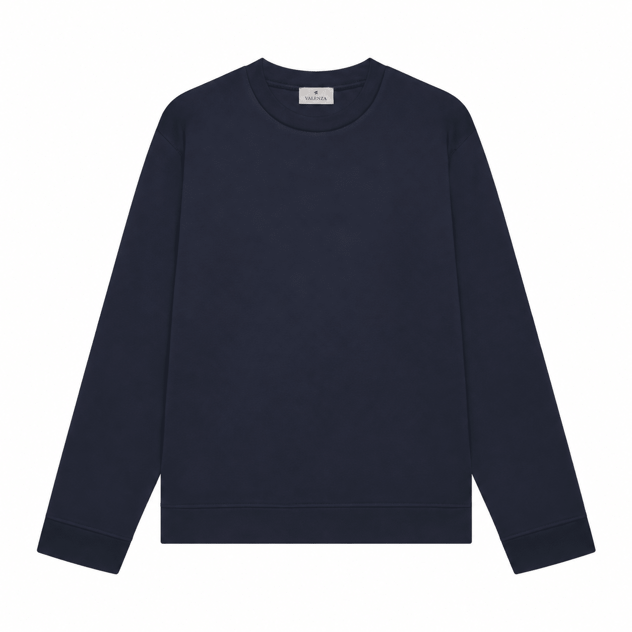 VALENZA - Heavy Supima sweater navy blue (43494) VALENZA - Heavy Supima sweater navy blue (43494)