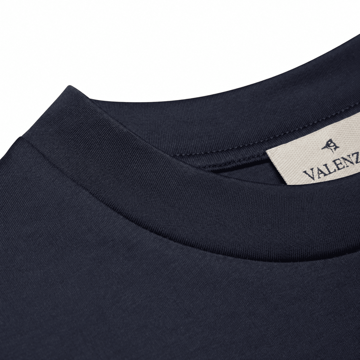 VALENZA - Heavy Supima sweater navy blue (43494) VALENZA - Heavy Supima sweater navy blue (43494)
