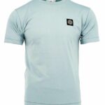 STONE ISLAND – T-shirt bleu clair (36985)