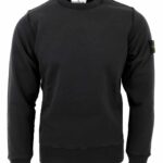 STONE ISLAND – Sweatshirt zwart (38751)