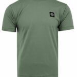 STONE ISLAND – T-shirt musk green (38720)