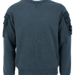 STONE ISLAND – Sweatshirt lead gray (37841)