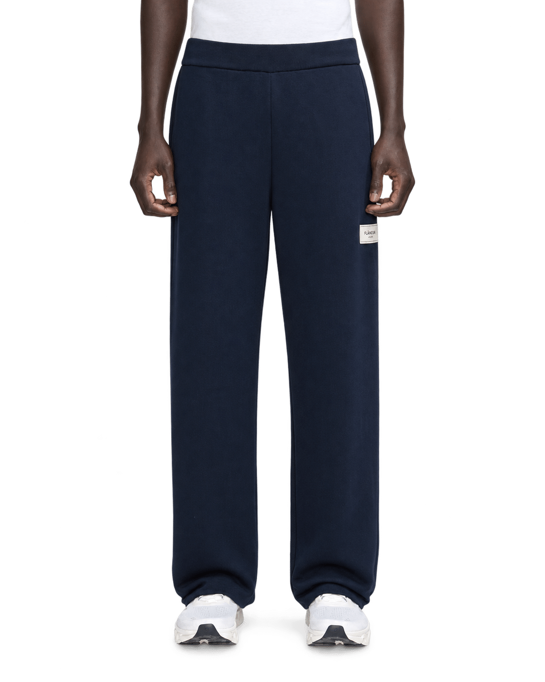 FLÂNEUR - Atelier knit trousers navy (43353) FLÂNEUR - Atelier knit trousers navy (43353)