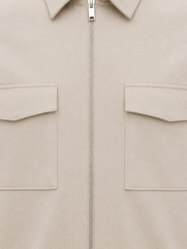 GENTI - Overshirt Oaks beige (43248)