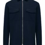 GENTI - Overshirt Oaks donkerblauw (43246)