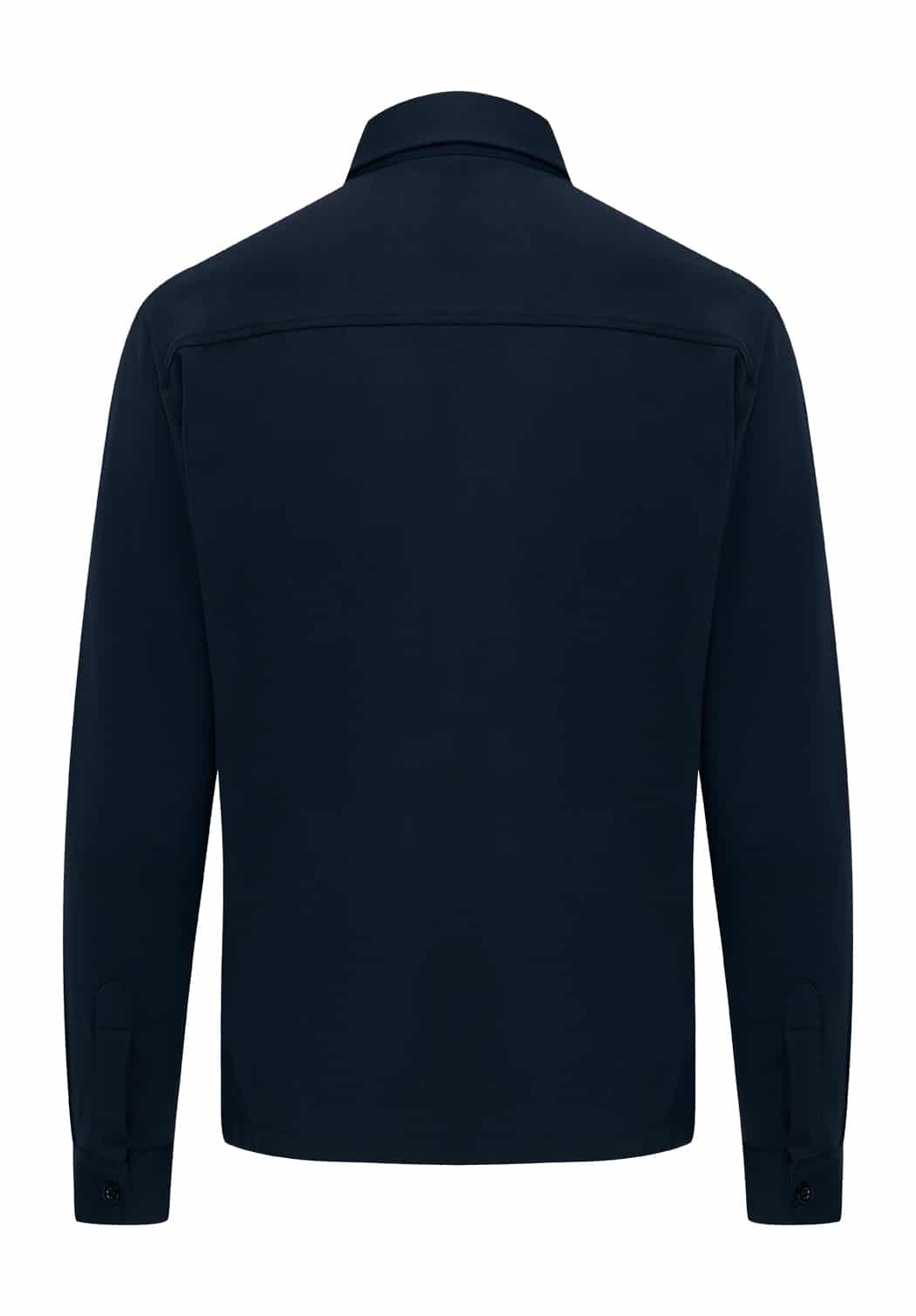 GENTI - Oaks overshirt dark blue (43246) GENTI - Oaks overshirt dark blue (43246)